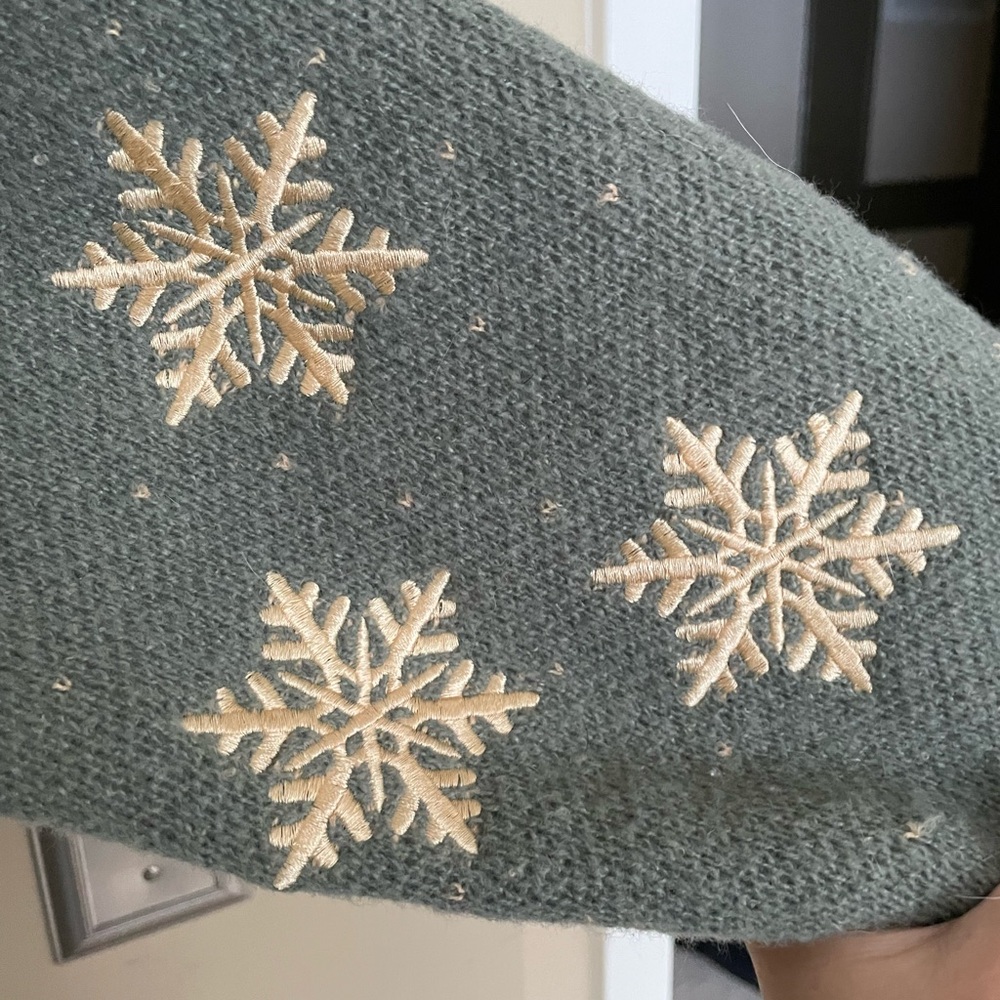 Taylor Swift Evermore Inspired Holiday Cardigan - Picture 4 of 11